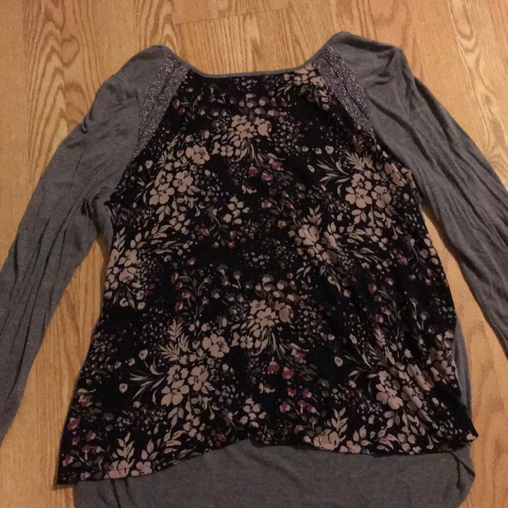 Flowers cotton shirt
